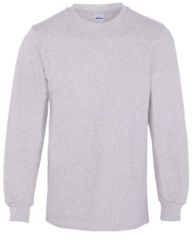 Bisiklet Yaka Sweatshirt Gri - M