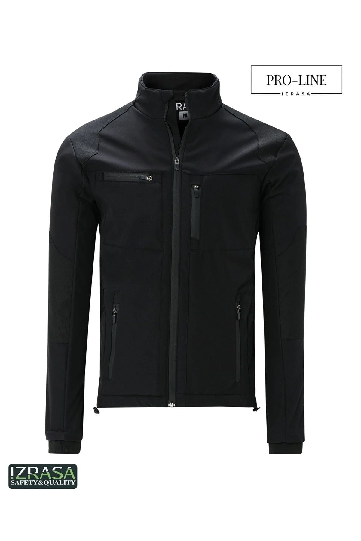 IZRASA™ Proline Teknik Softshell Design Mont Siyah - M