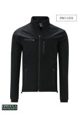 IZRASA™ Proline Teknik Softshell Design Mont Siyah - M