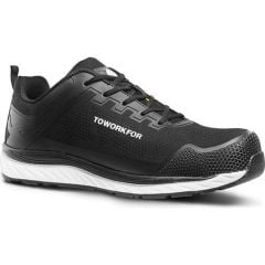 Toworkfor Super Set Black S1P SRC ESD İş Ayakkabısı