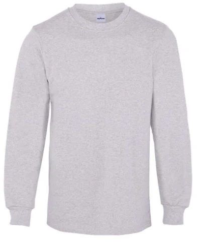 Bisiklet Yaka Sweatshirt Gri - XL