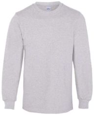 Bisiklet Yaka Sweatshirt Gri - XL