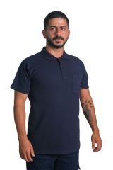 Polo Yaka Openend Tshirt Kırmızı - S