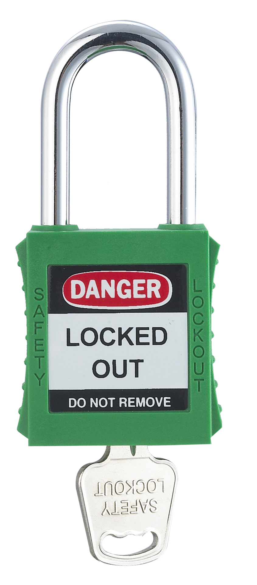 Locksan 38mm Çelik Çene Emniyet Asma Kilit - Yeşil