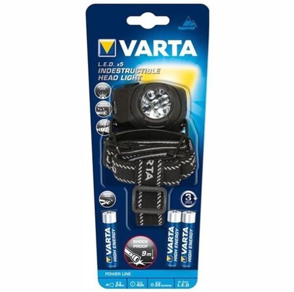 Varta 17730 Powerline Indestructible Led Kafa Feneri