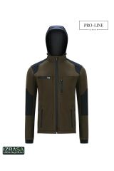 IZRASA™ Proline Teknik Softshell Design Mont Haki - 2XL
