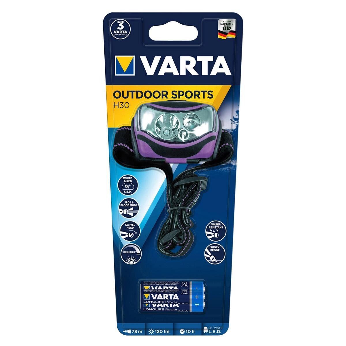 Varta 18630 Professional Line Outdoor Sports Led Kafa Feneri