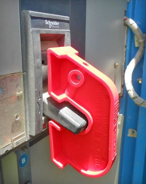 Locksan Büyük Boy Kompakt Şalter Kilitleme Ekipmanı