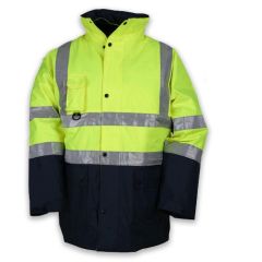 Bestguard 5+1 Reflektörlü Kaban Sarı Lacivert - 3XL