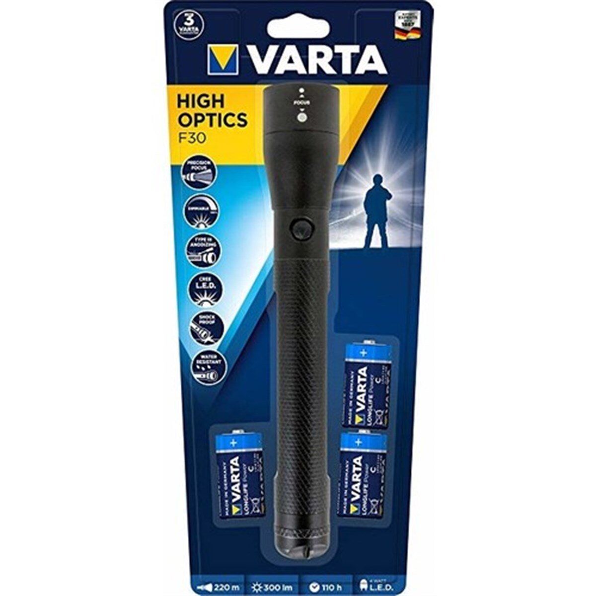 Varta 18812 4W High Optics F30 Pilli El Feneri