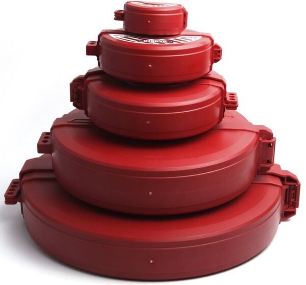 Locksan Dayanıklı Polipropilen Sürgülü Vana Kilitleme Ekipmanları 2,5 '' - 5 '' (64 mm-127 mm)