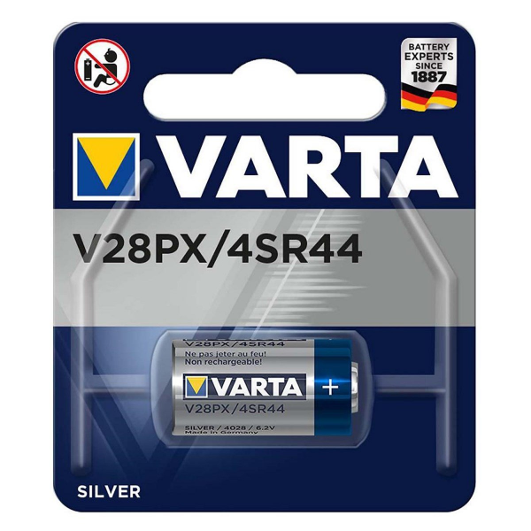 Varta 4028 V28PX 4SR44 6V Gümüş Oksit Kumanda Pili