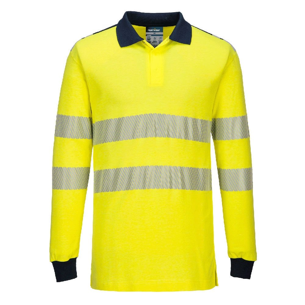 Portwest FR702 PW3 FR Modaflame Hi-Vis Polo Yaka Tshirt