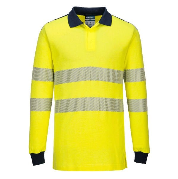 Portwest FR702 PW3 FR Modaflame Hi-Vis Polo Yaka Tshirt