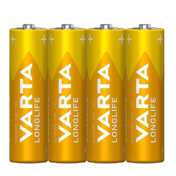 Varta 4106 Longlife Alkalin AA Kalem Pil 4'lü Paket