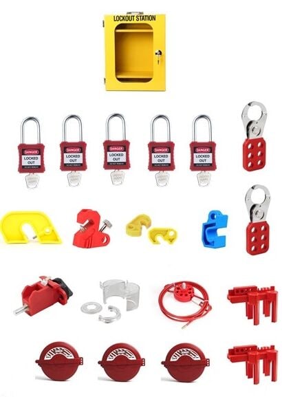 Locksan Metal Loto İstasyon Seti