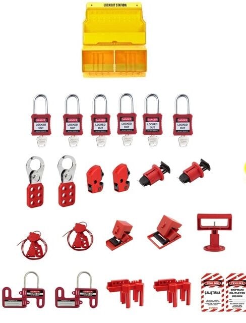 Locksan Geniş Kapsamlı Duvara Asılabilen Loto İstasyon Seti