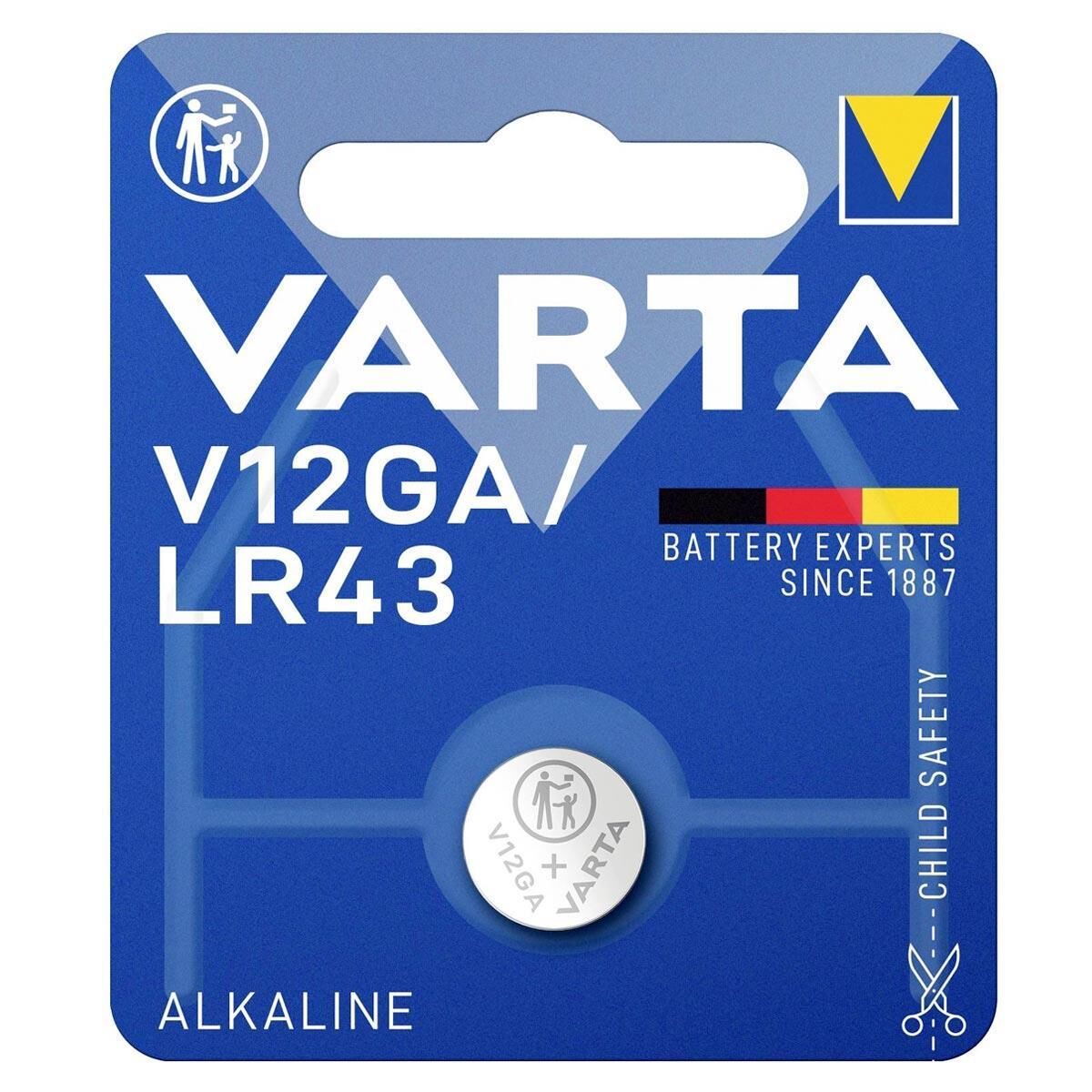 Varta 4278 V12GA Alkalin Pil