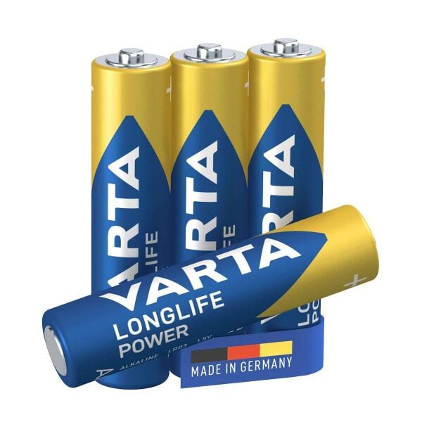 Varta 4903 Longlife Power Alkalin AAA İnce Kalem Pil 4'lü Paket