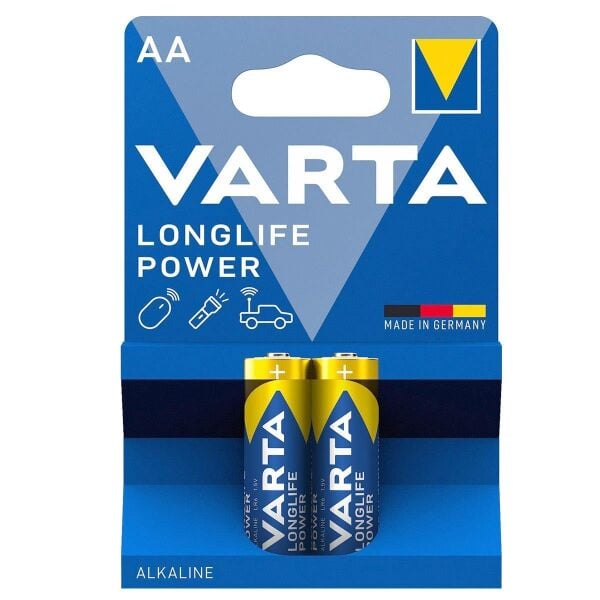 Varta 4906 Longlife Power Alkalin AA Kalem Pil 2'li Paket