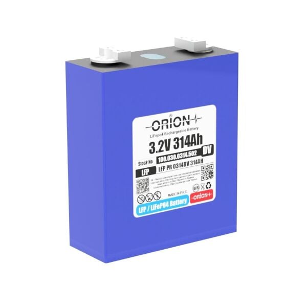 ORION LIFEPO4 3.2V 314DV 314AH Prizmatik Pil