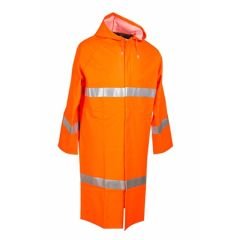 Bestguard Pvc Yağmurluk Pardesü Turuncu - XL