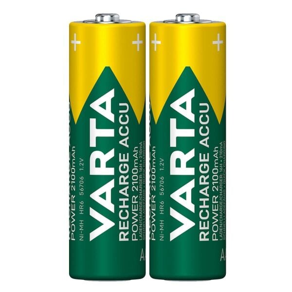 Varta 56706 Power 2100mAh AA Şarj Edilebilir Kalem Pil 2'li Paket TR