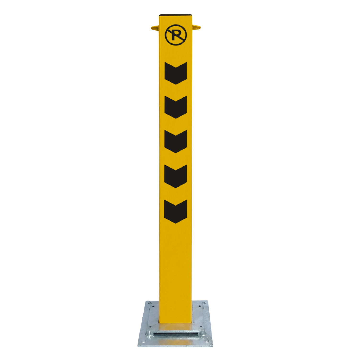 Tabanlı Kilitli Park Direği 8 x 8 Cm