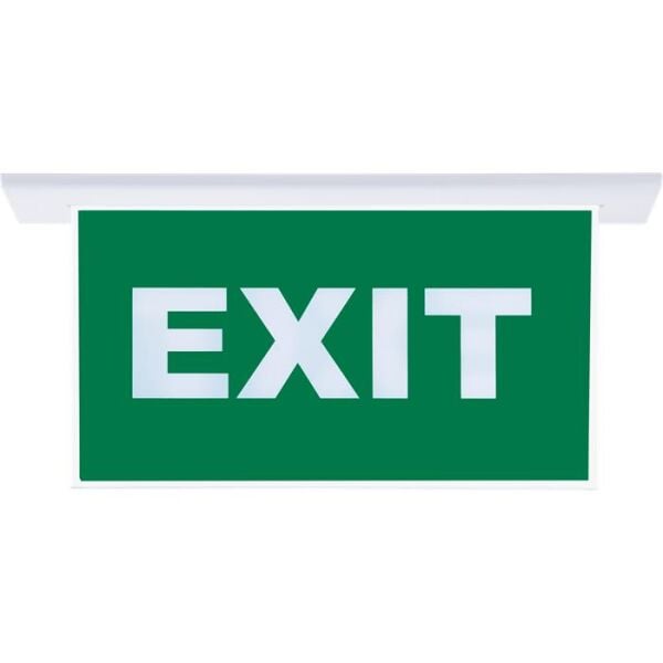 Çift Yönlü Acil Yönlendirme Armatürü (Sıvaaltı Aparatlı) Exit - 054