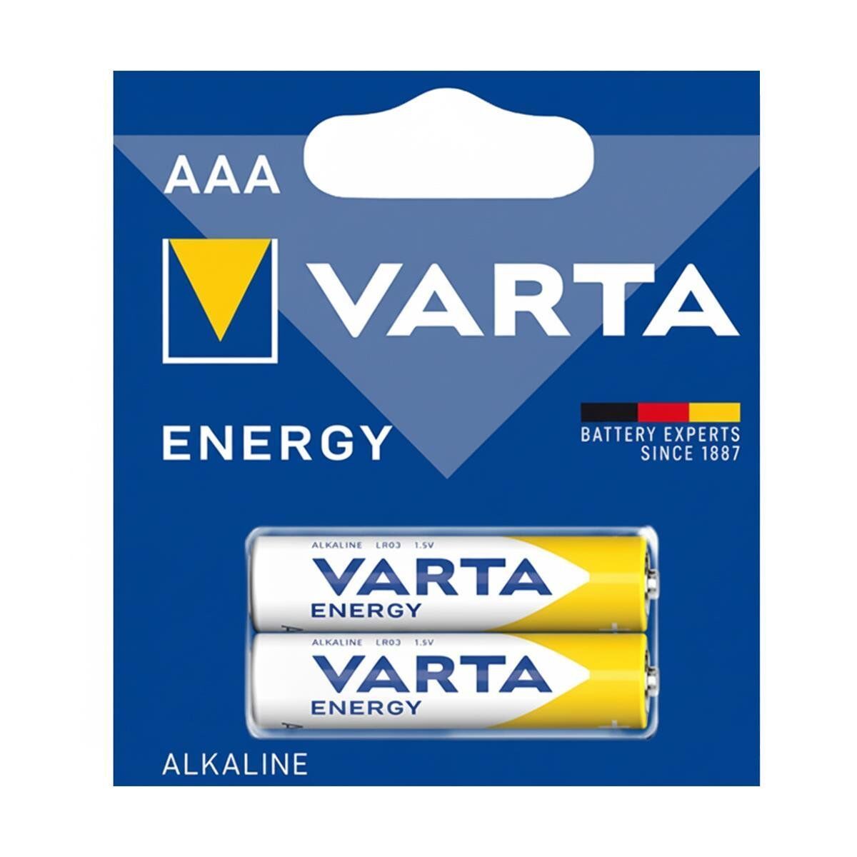 VARTA PİL ALKALİN ENERGY AAA 2'Lİ
