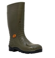 Palalı S5 Çelik Burunlu Tabanlı Pvc Çizme