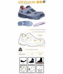 Yds  GPP 05 GH NV Çelik Burunlu İş Ayakkabısı