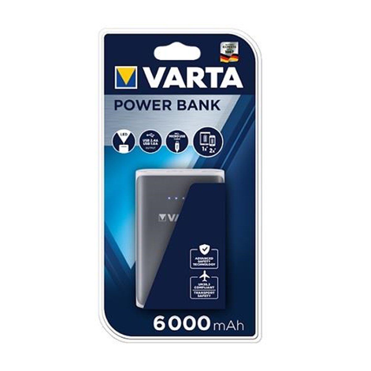 Varta 57960 Powerbank 6.000mAh