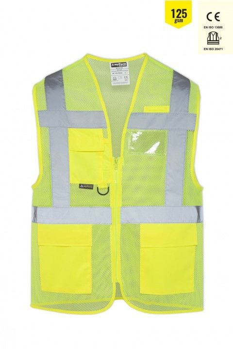 Olympus Fileli Reflektörlü Mühendis Yeleği