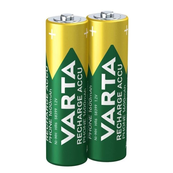 Varta 58399 Phone 1600mAh AA Şarj Edilebilir Kalem Pil 2'li Paket