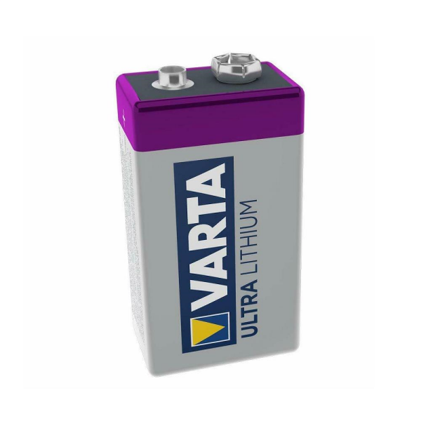 Varta 6122 Lityum 9V Pil