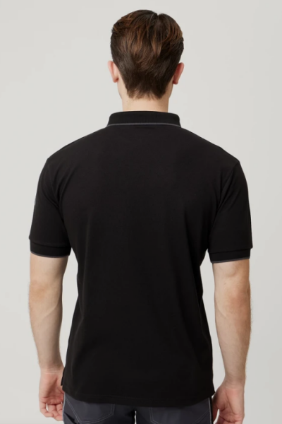 Armadillo Nepeta Polo Yaka T-Shirt Siyah-Gri - 3XL