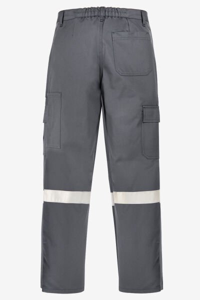 Gabardin Kışlık İş Pantolonu Gri - XL