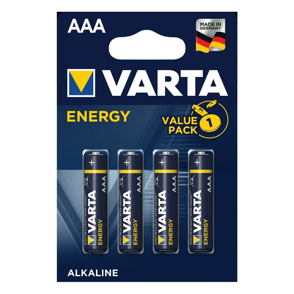 Varta Energy 4103 Alkalin AAA İnce Kalem Pil 4'lü Paket