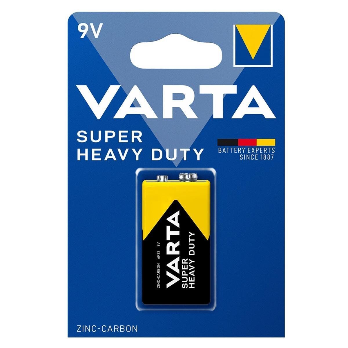 Varta Superlife Manganez 9V Pil
