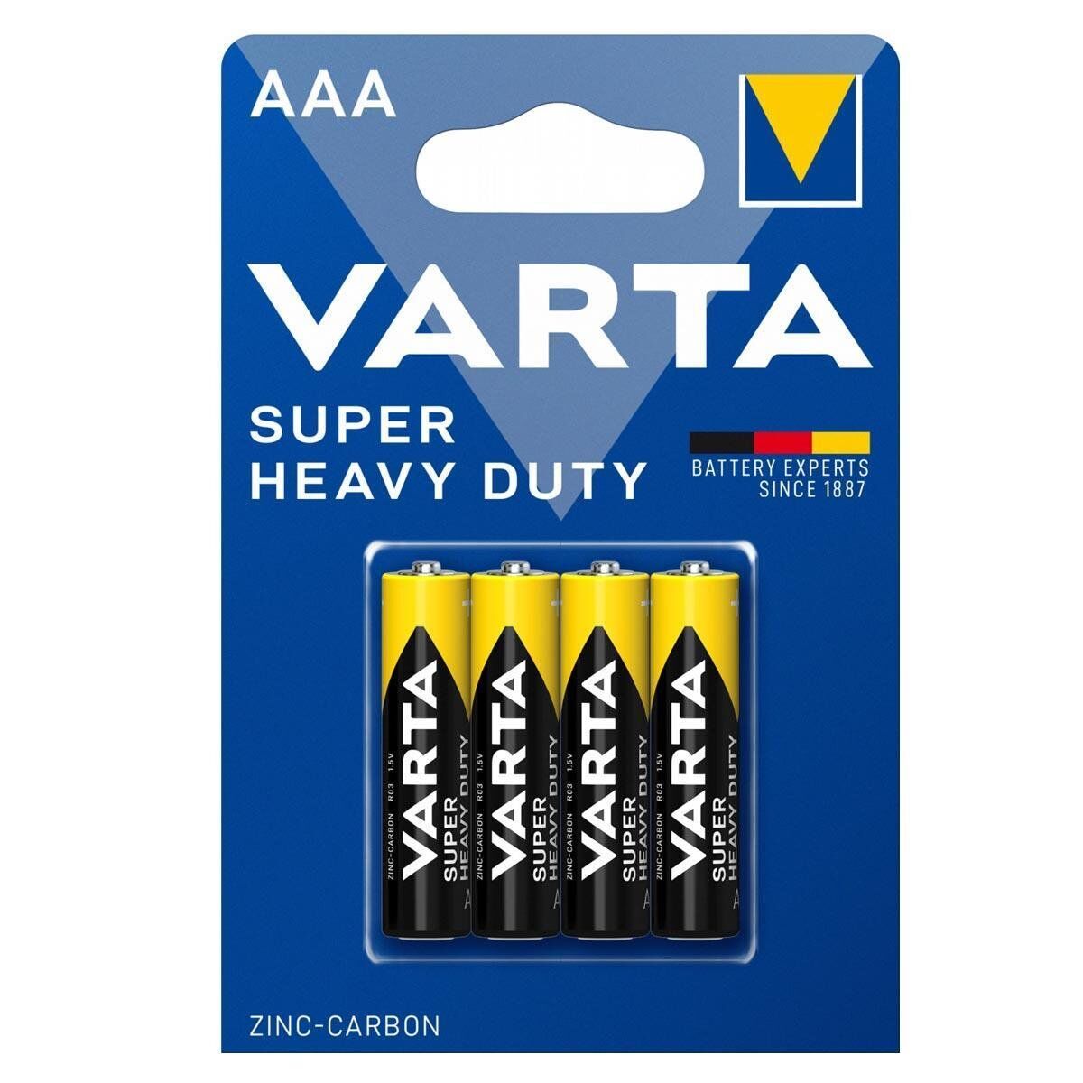 Varta Superlife Manganez AAA İnce Kalem Pil 4'lü Paket