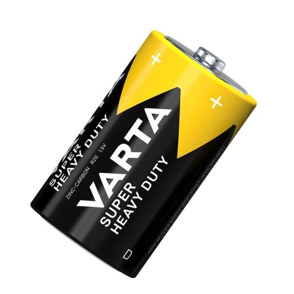 Varta Superlife Manganez D Büyük Boy Pil 2'li Shrink