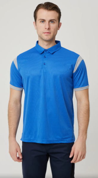 Armadillo Allium Polo Yaka Tişört Saks Mavi / Gri - M