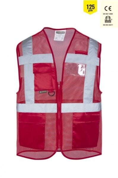 Olympus Fileli Reflektörlü Mühendis Yeleği