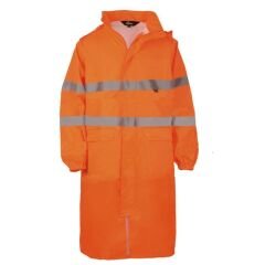 Vizwell VWJK67-L 150D Reflektörlü Oxford Yağmurluk Turuncu - XL