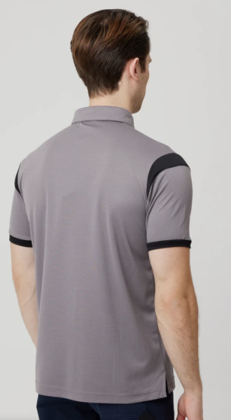 Armadillo Allium Polo Yaka Tişört Koyu Gri / Siyah - M