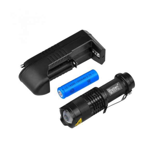 Watton WT-304 Şarj Edilebilir Led El Feneri