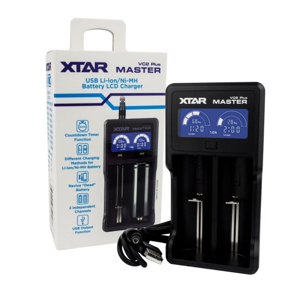 Xtar VC2 Plus Master Pil Şarj Cihazı