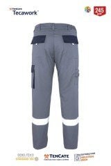 Palmira Plus Teknik İş Pantolonu Gri - M / 44-46