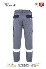 Palmira Plus Teknik İş Pantolonu Gri - 2XL / 56-58